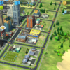SIMCITY  レベル14ーゴミ処理施設を設置と熱気球